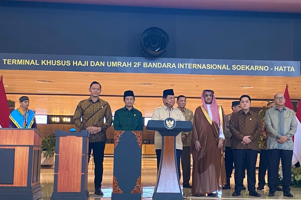 Prabowo Resmikan Terminal Khusus Haji dan Umrah di Bandara Soekarno Hatta