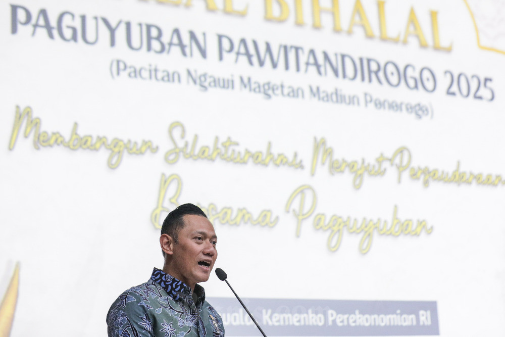  AHY Hadiri Halal Bihalal Paguyuban Pawitandirogo