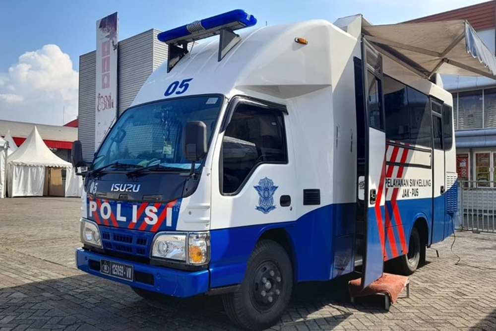  Lokasi Layanan SIM Keliling Hari Ini, Senin 5 Mei 2025