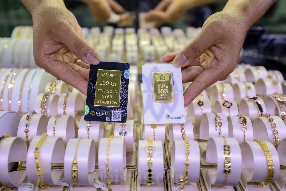 Harga Emas Antam di Pegadaian Hari Ini Dibanderol Rp1.979.000 per Gram