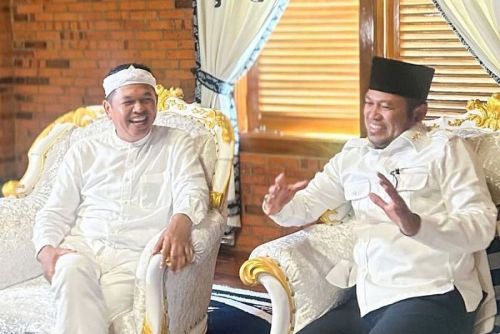  Dua Gubernur Bertemu Bahas Kerja Sama Pangan Kaltim dan Jabar
