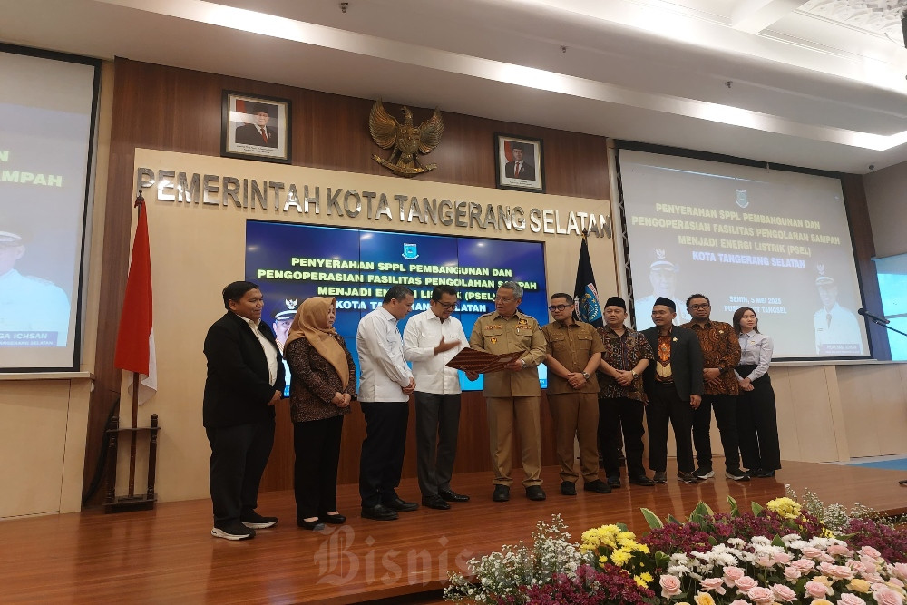  Kongsi OASA & Tianying Resmi Garap Pembangkit Listrik Sampah Rp2,6 Triliun di Tangsel