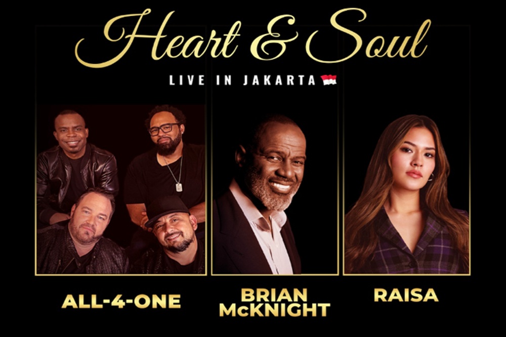  Raisa, All 4 One, dan Brian McKnight Bakal Manggung Bareng Juni 2025