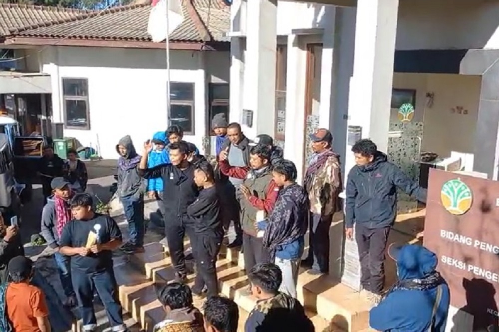  Ricuh di Cemorolawang, TNBTS Laporkan Kasus Pengrusakan dan Pencurian Aset