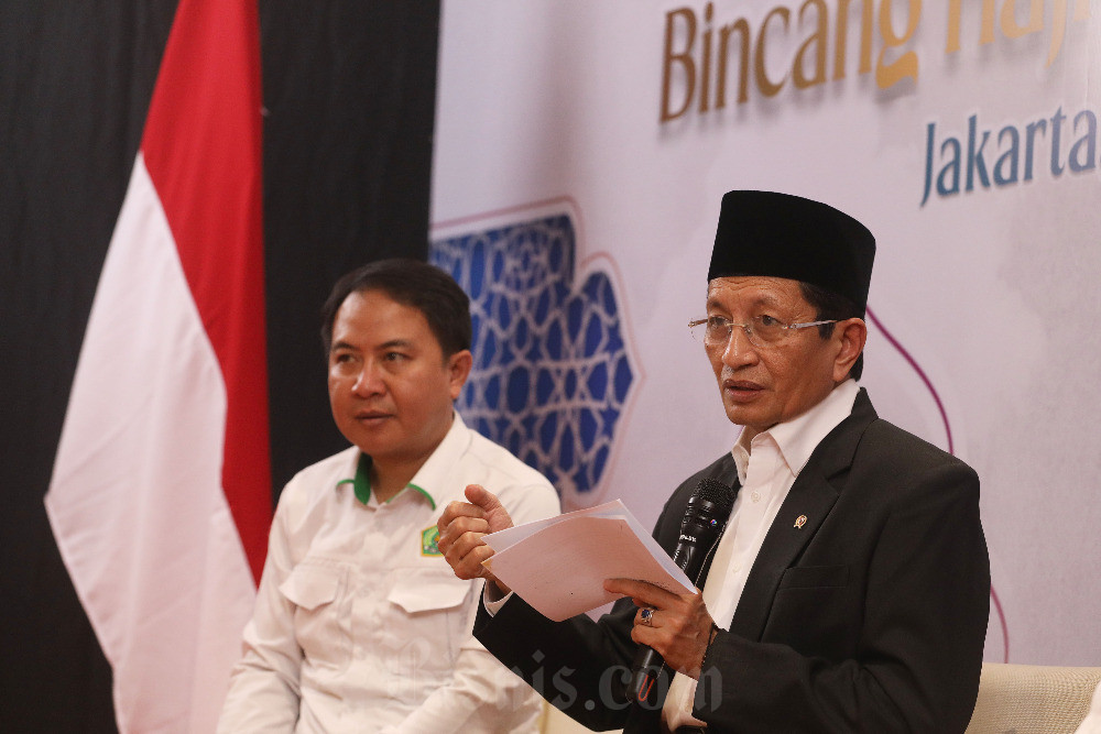  Menteri Agama Nasaruddin Umar Gelar Acara Temu Media Bahas Penyelenggaraan Ibadah Haji 1446 H/2025 M