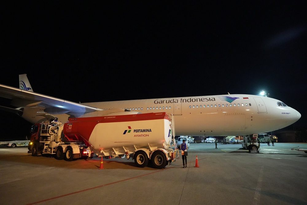 PT Pertamina Patra Niaga Regional Kalimantan menegaskan kesiapan pasokan avtur untuk musim haji tahun 2025 / Pertamina Patra Niaga