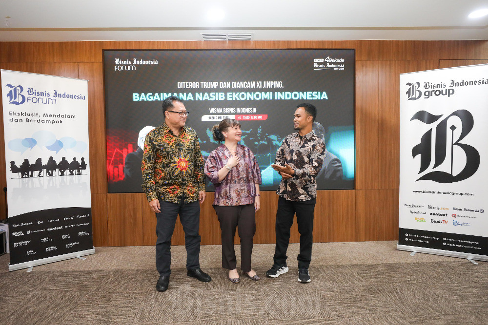  Bisnis Indonesia Forum Mengulas Dampak Ketegangan Geopolitik Terhadap Perekonomian Nasional