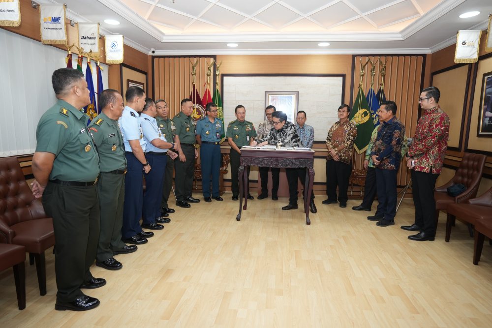  Sinar Mas Dukung Komcad, Kirim Karyawan Latihan Militer