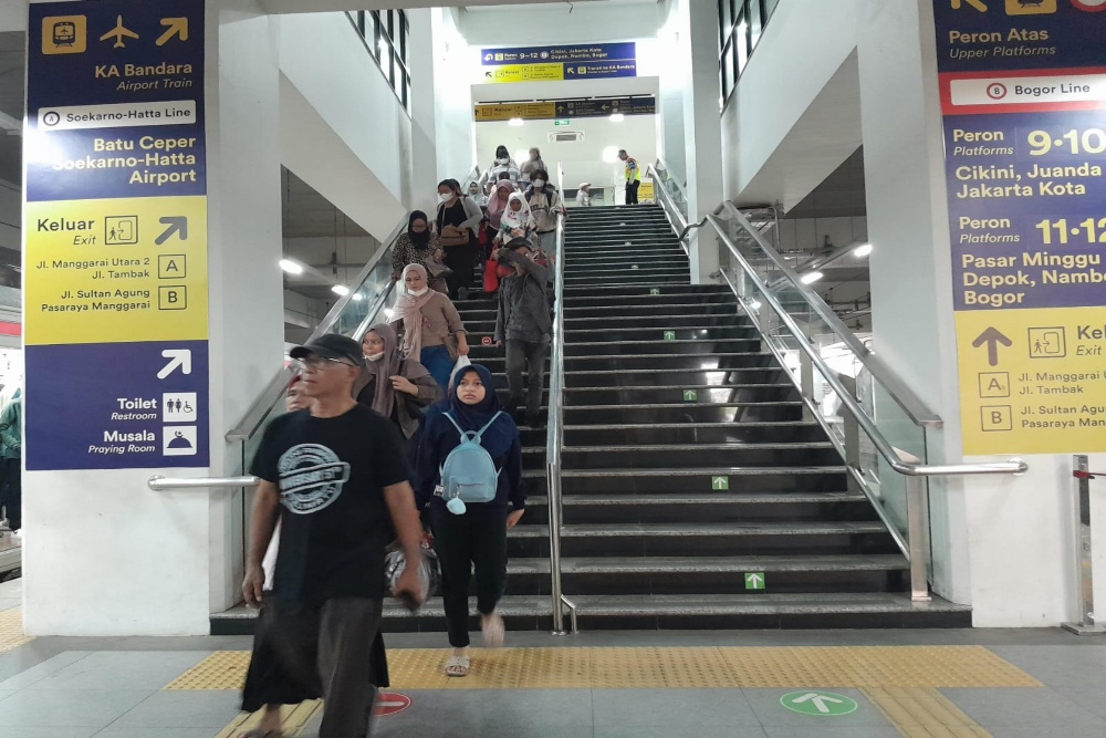  PTPP: Progres Revitalisasi Stasiun Tanah Abang Capai 98,88%