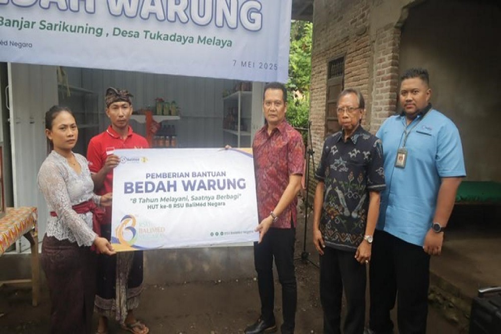  Program Bedah Warung Bantu UMKM Jembrana Naik Kelas