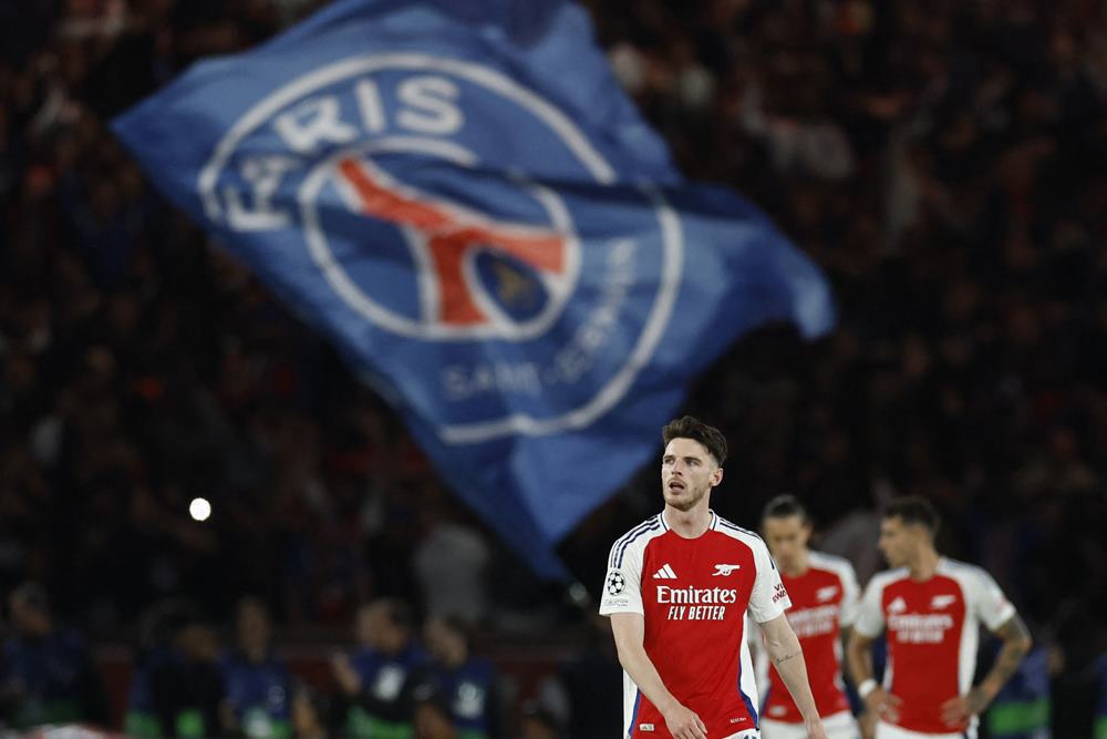  Arsenal Dikalahkan PSG, Arteta Sebut Tim Terbaik Telah Tersingkir