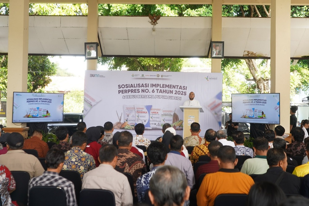  Realisasi Penyaluran Pupuk Bersubsidi di Jatim Tembus 590.351 Ton