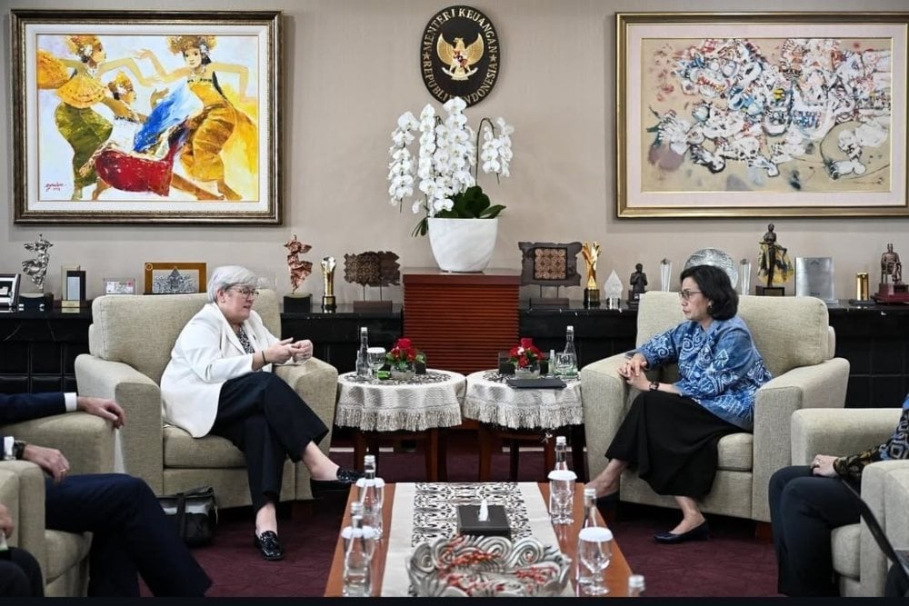 Sri Mulyani Soroti Pelemahan Ekonomi Global Bisa Hambat Transisi Energi