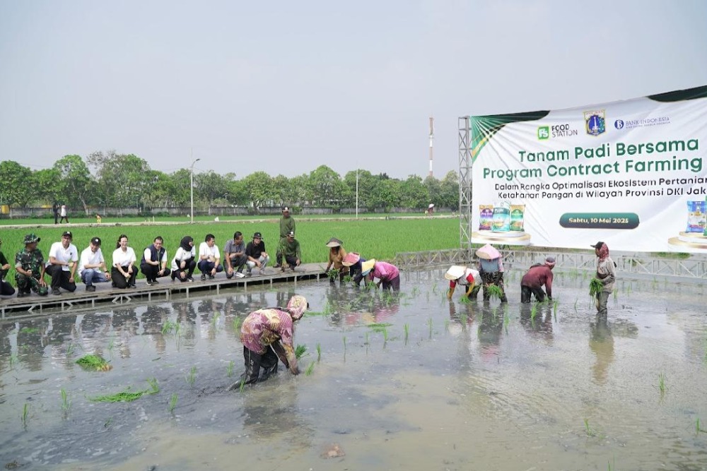  Food Station Gelar Kerja Sama Contract Farming dengan Gapoktan di Rorotan