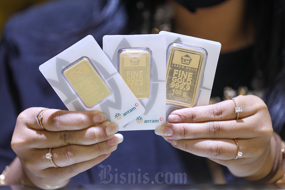 Antam (ANTM) Bidik Penjualan Emas 40.031 Kg pada 2025