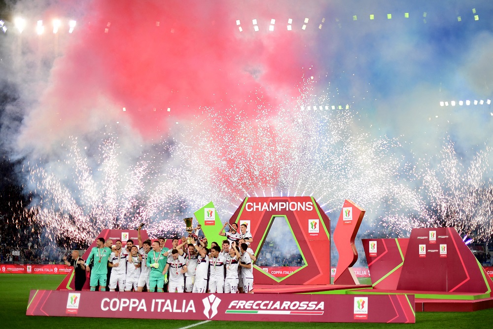  Tekuk AC Milan, Bologna Juara Coppa Italia 2024-2025!
