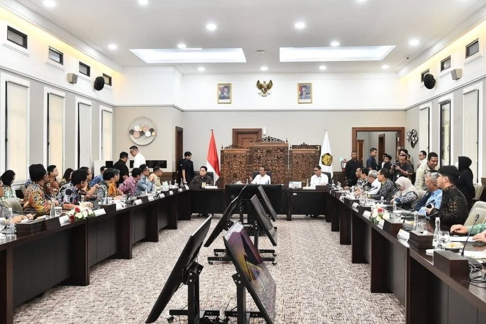 Erick Thohir hingga Bahlil Kumpul Bahas Kelanjutan Investasi Pabrik Baterai CATL