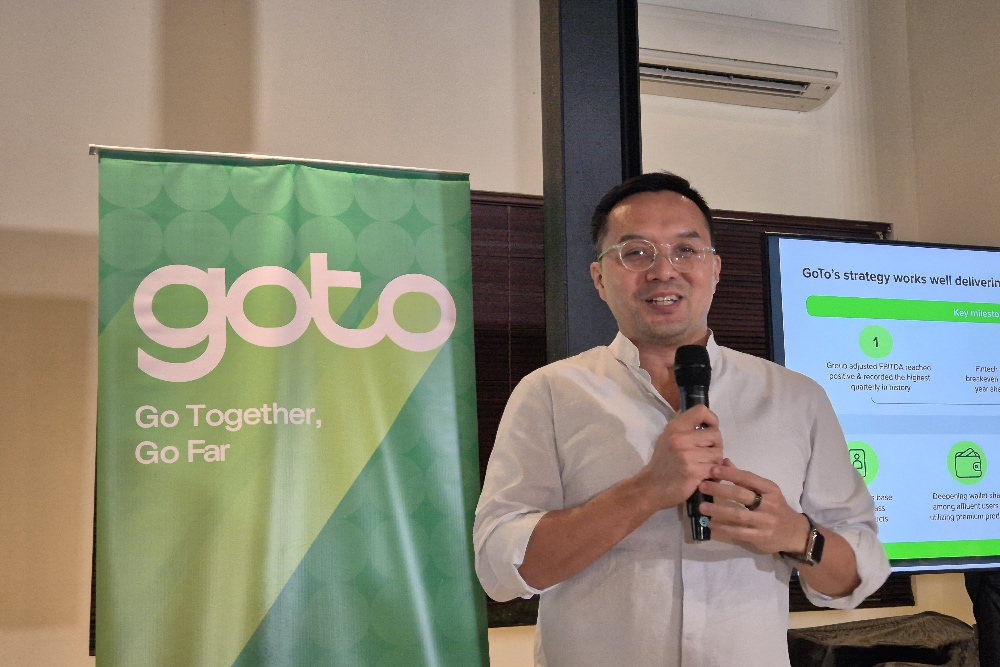  Grab Bantah Rumor Merger, Saham GOTO Terperosok ke Zona Merah