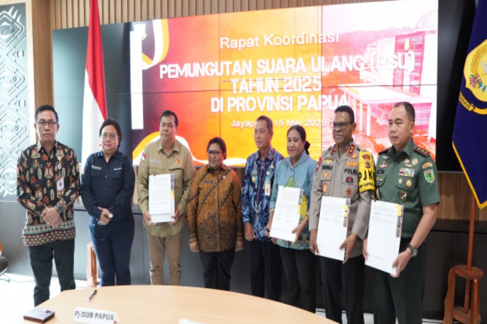 Provinsi Papua Hibahkan Dana Rp165 Miliar untuk Pilkada Ulang