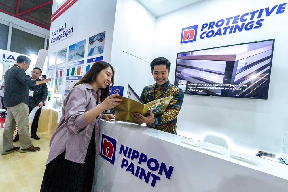  Dukung Infrastruktur Industri Sawit dan Maritim, Nippon Paint Tampilkan Inovasi Cat dan Pelapis nan Tangguh