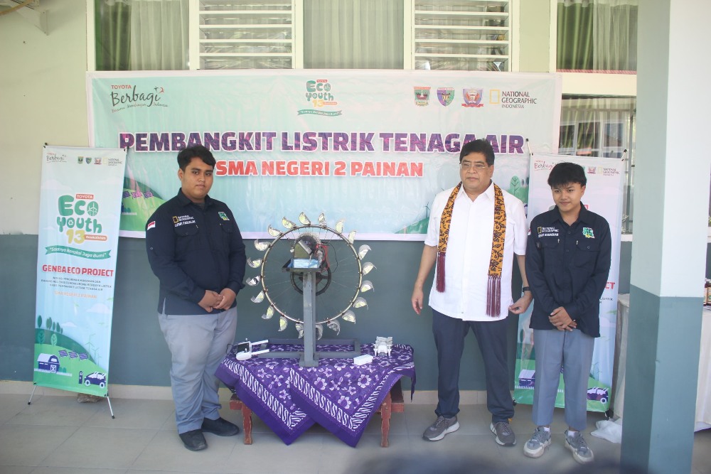 Ikut TEY ke-13, Siswa SMA N 2 Painan Bangun Model Bisnis Pengantaran via Drone Nol Emisi