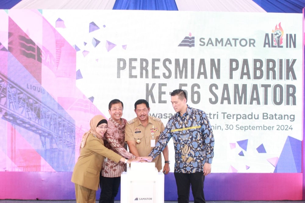 Samator Indo Gas (AGII) Pacu Produksi Pabrik Hidrogen di Batam