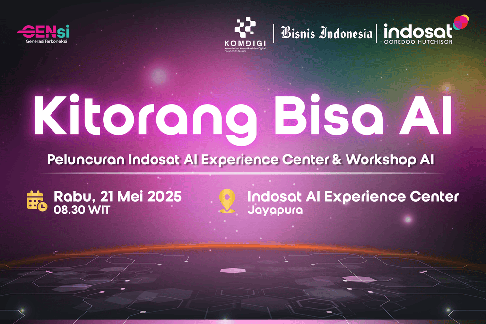 Dorong Pemerataan AI dari Timur, Indosat Segera Hadirkan Pusat AI di Papua