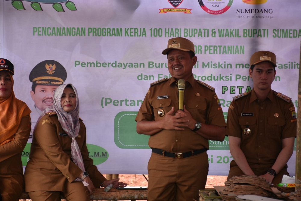  Pemberdayaan Buruh Tani Miskin Jadi Fokus Kerja Dony-Fajar di Sektor Pertanian