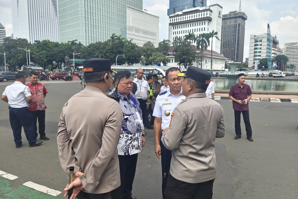  Demo Ojol: Pejabat Kemenhub Terlihat di Lokasi Aksi Hari Ini, Siapa Saja?