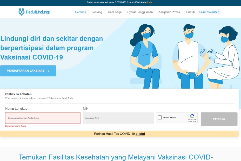 Hacker Retas Situs PeduliLindungi, Ini Jawaban Kemenkes