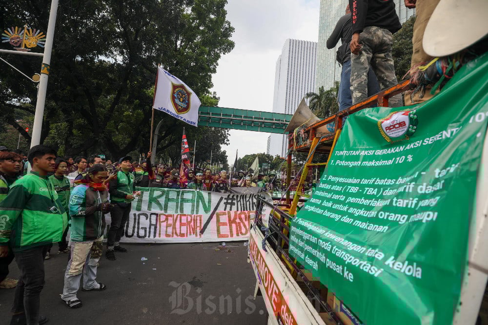 Kemenhub Janji Bahas Tuntutan Demo Ojol Soal Potongan Komisi 10%