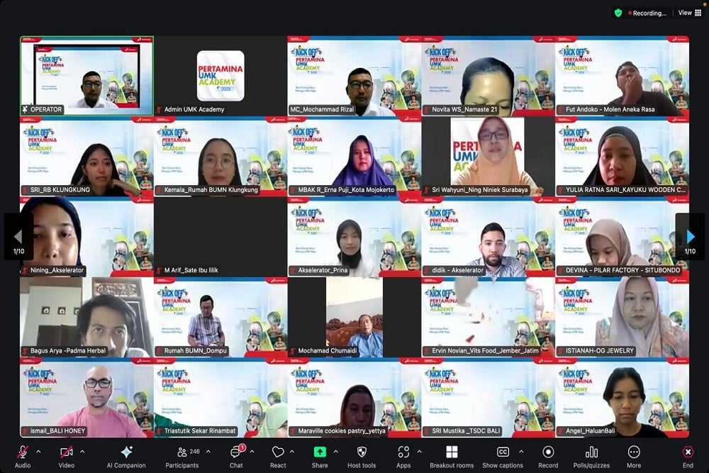 288 UMKM Jatimbalinus Siap Naik Kelas lewat Pertamina UMK Academy 2025