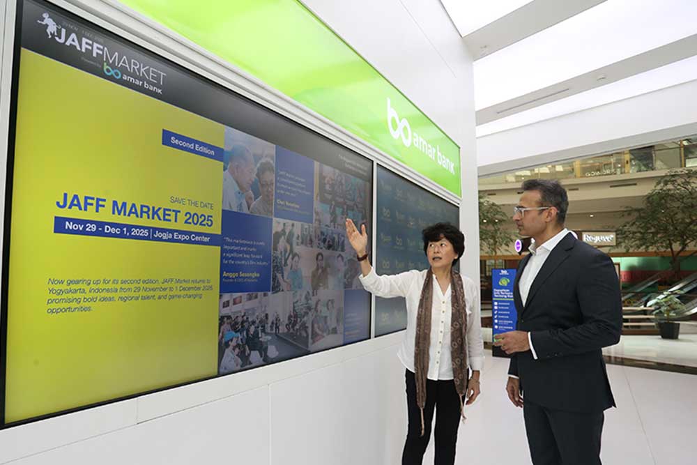  Dukung Industri Film Nasional, Amar Bank Jadi Mitra Utama Gelaran JAFF Market 2025