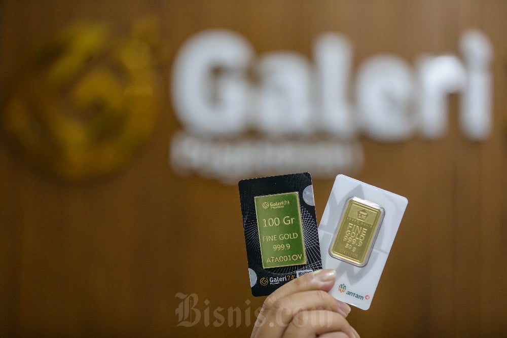 Harga Emas Antam di Pegadaian Hari Ini Melonjak ke Level Rp1.986.000 per 1 Gram