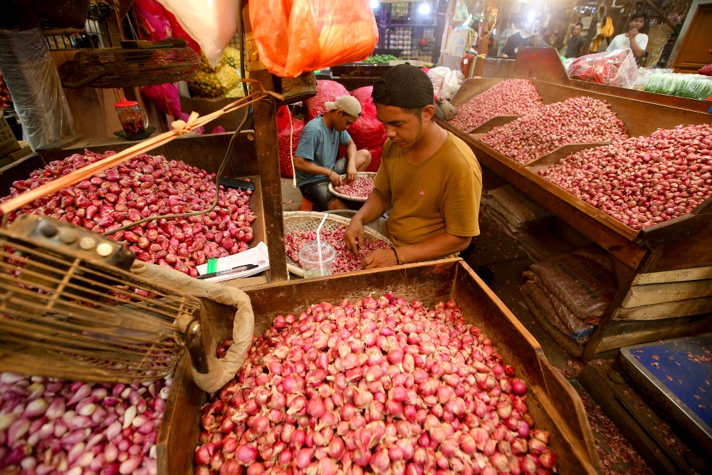  Harga Pangan Hari Ini (22/5): Bawang Merah, Beras, dan Kedelai Biji Turun