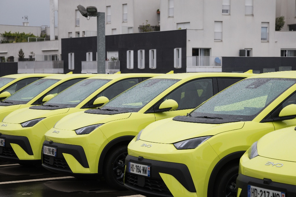 Penjualan Mobil Listrik BYD Salip Tesla untuk Pertama Kalinya di Pasar Eropa