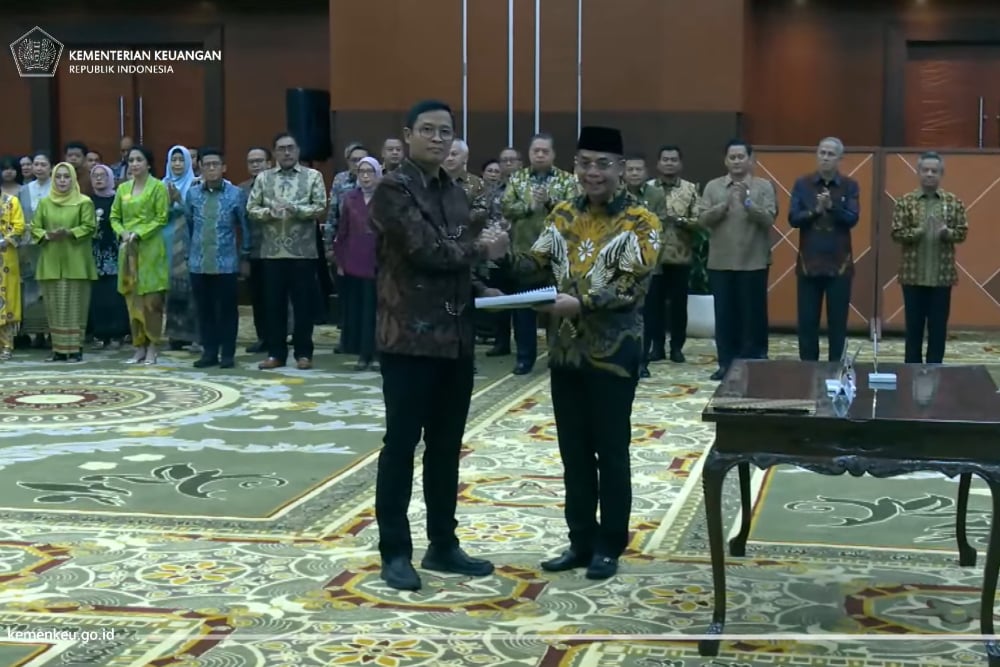 Sri Mulyani Resmi Lantik Bimo Wijayanto Jadi Dirjen Pajak Gantikan Suryo Utomo