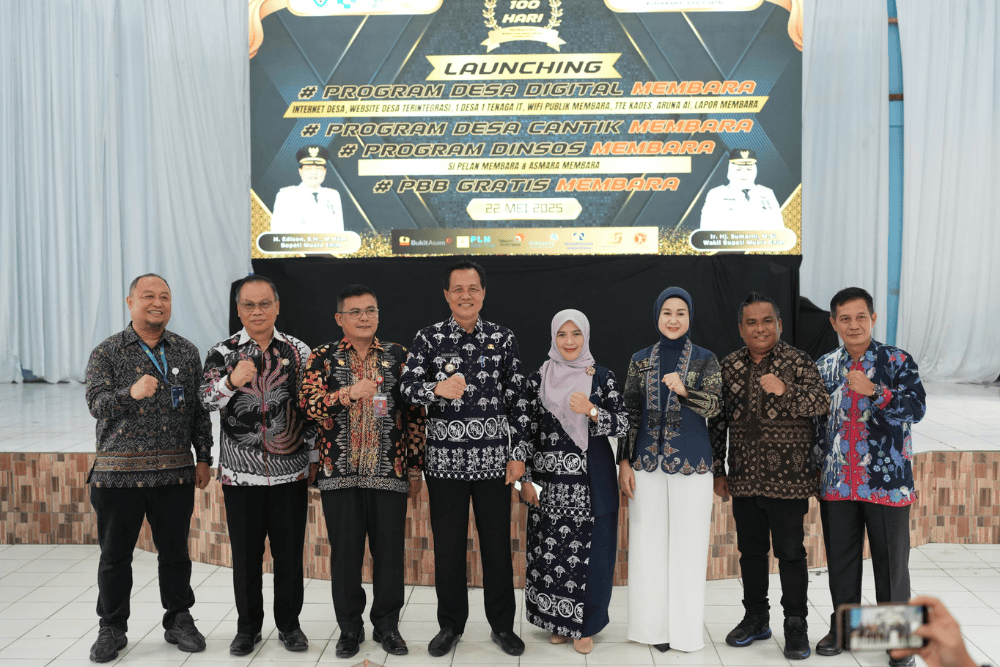  Sinergi Wujudkan Transformasi Digital Desa, Pemkab Muba Dukung Desa Digital dan Desa Cinta Statistik Muara Enim