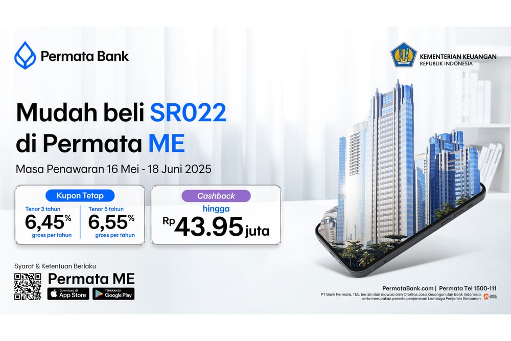 Investasi SR022 di Permata Bank, Raih Cashback hingga Rp43,95 Juta
