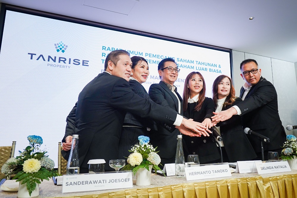  Tanrise Property Anggarkan Capex Rp500 Miliar meski Kondisi Geopolitik Tak Stabil