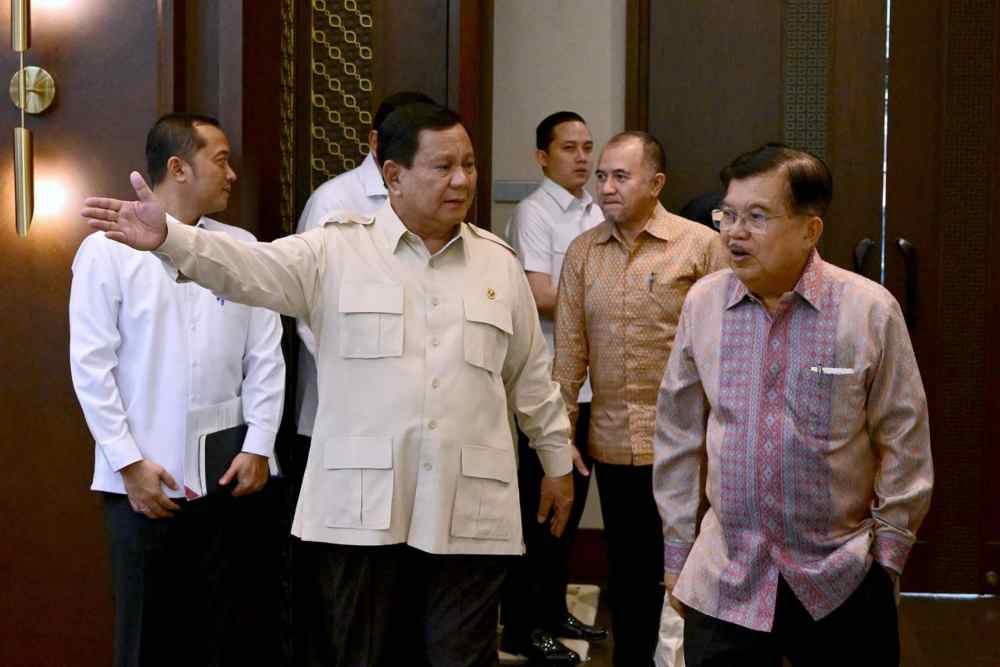Jusuf Kalla Bela Prabowo Soal Efisiensi Anggaran dan Ekonomi RI Turun