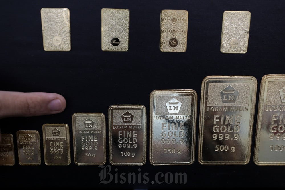 Harga Emas Antam Stagnan Hari Ini, Masih Dibanderol Rp1,93 per Gram