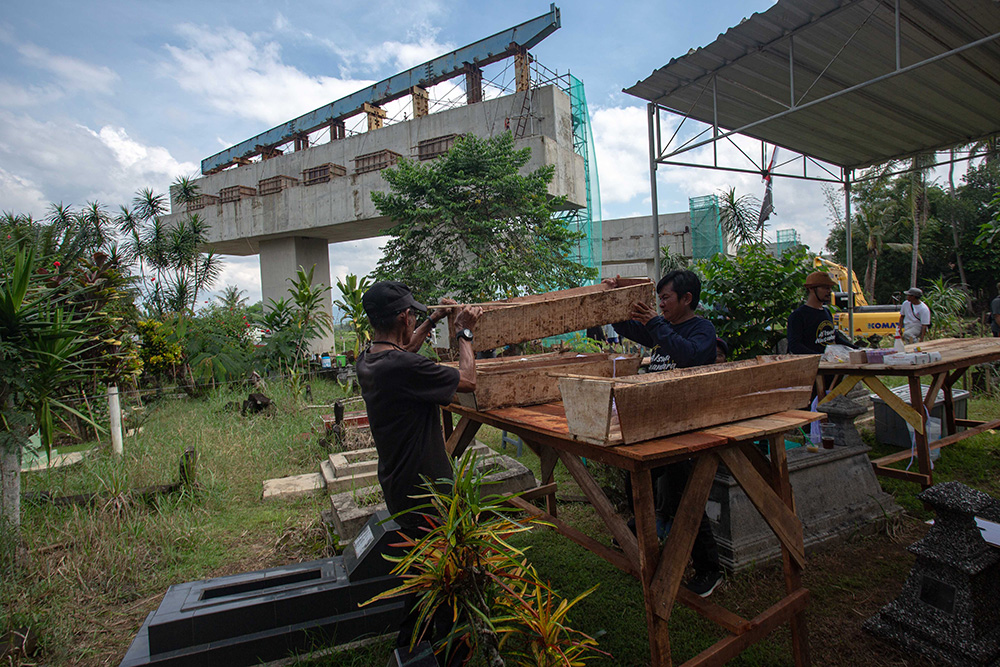  Relokasi Makam Terdampak Proyek Tol Yogya-Bawen