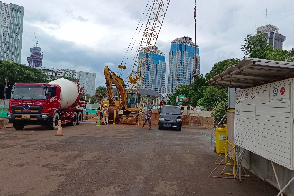  Proyek MRT Jakarta Thamrin-Monas Ditarget Rampung 2027