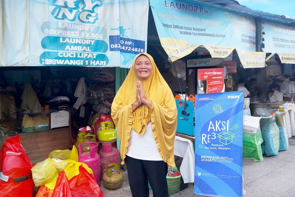  Nasabah PNM Mekaar Sulap 10 Ton Pakaian Lama Miliki Harapan Baru