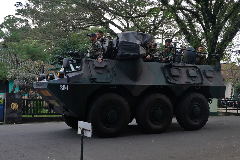  Apel Pengamanan Kunjungan Presiden Perancis