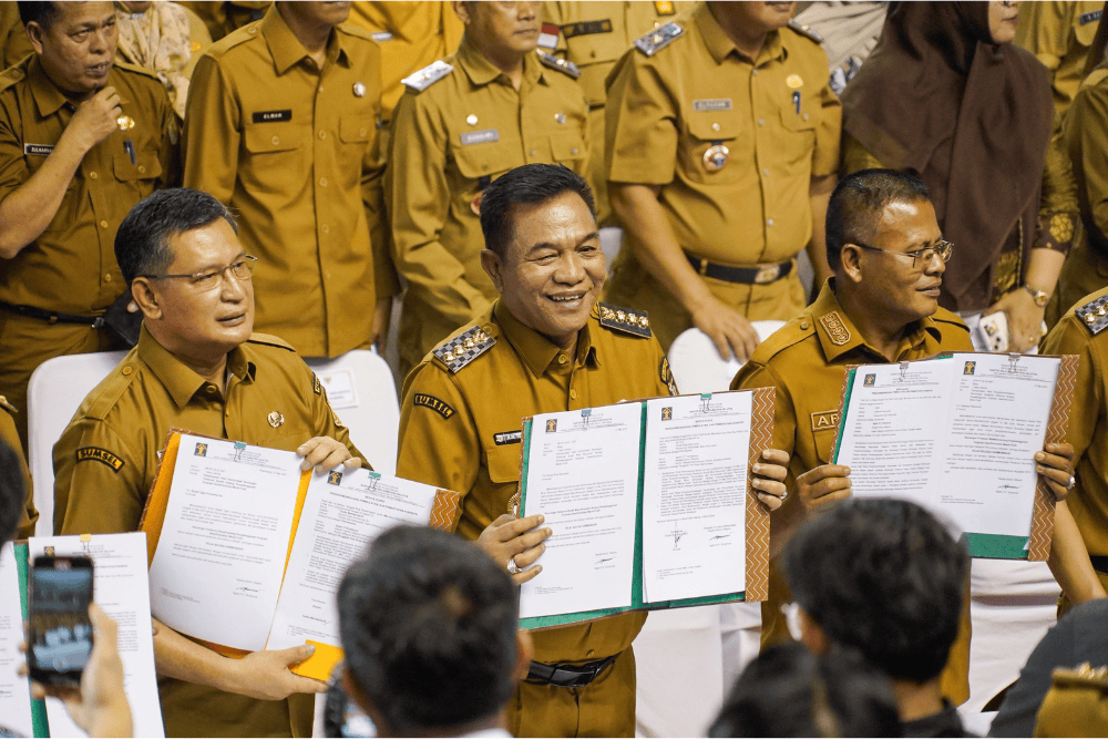  Koperasi Merah Putih di Muba Telah Terbentuk 100%