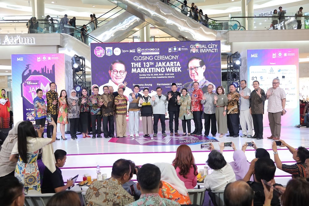 Penutupan Jakarta Marketing Week 2025 Soroti Visi Kota Global