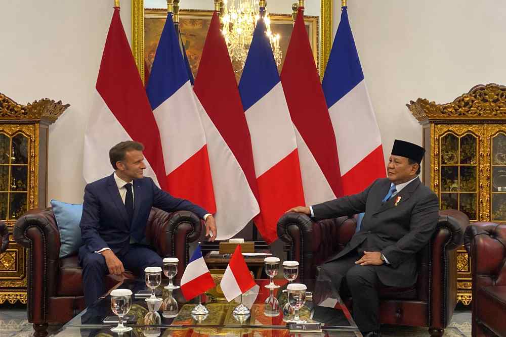 Poin Kerja Sama Strategis yang Dibahas Prabowo dan Macron Saat Bertemu di Istana