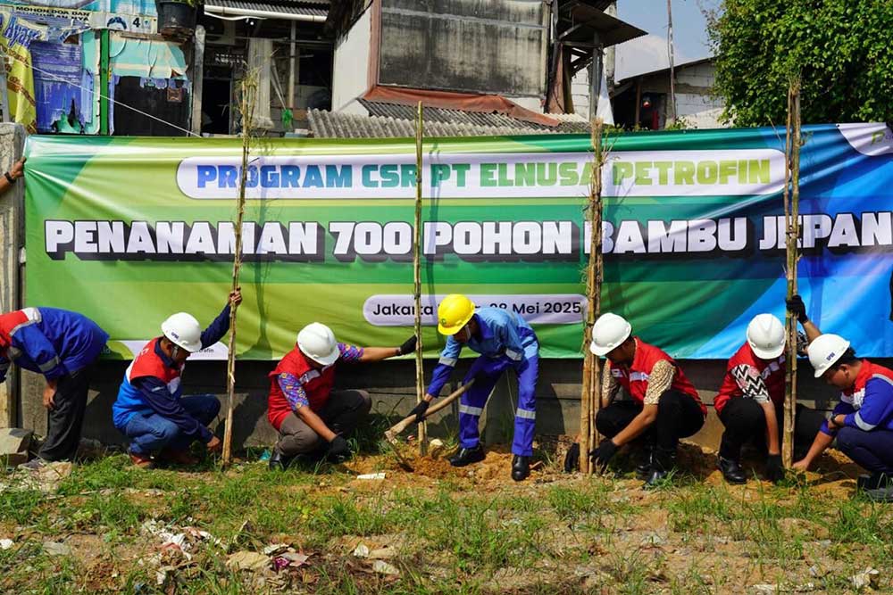  PT Elnusa Petrofin Hijaukan Jalur Distribusi Energi Melalui Penanaman 9.292 Pohon di Tiga Tahun Terakhir